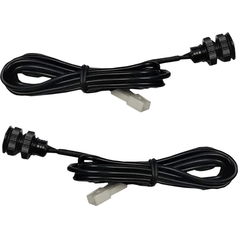 CUSTOM DYNAMICS LIGHT BOLTZ LED RED BLK CD-BOLT-R2-B