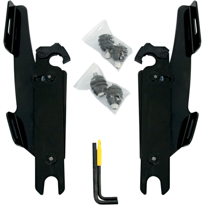 MEMPHIS SHADES HD MNT KIT BW COV WO/LB BLK MEK1952