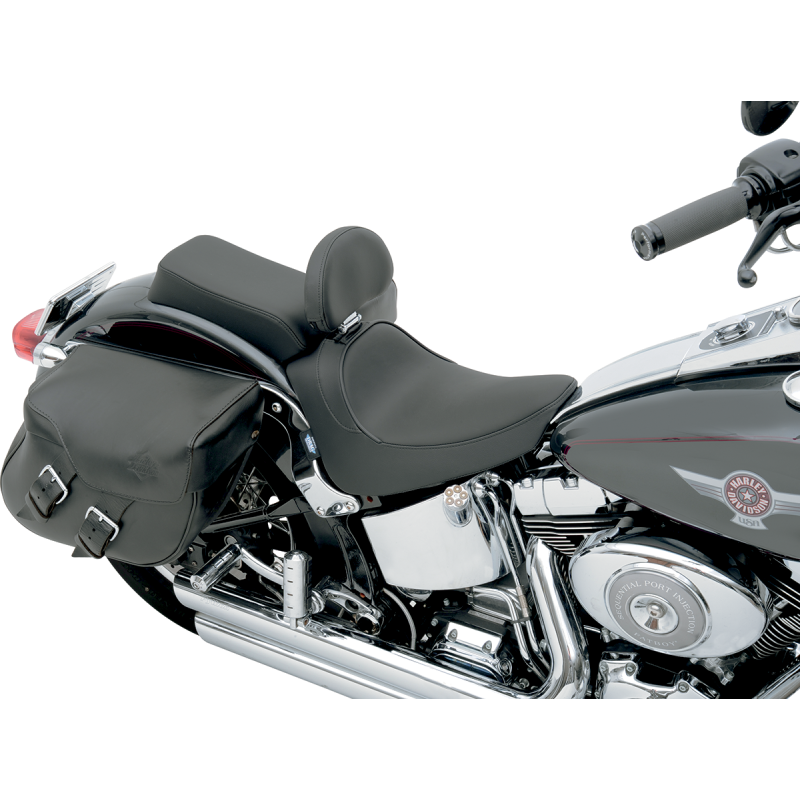 DRAG SPECIALTIES 00-05 FX/FLST SOLO SEAT SMOOTH F/B/REST 0802-0632