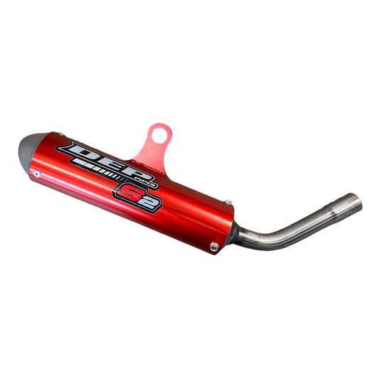 SPECIAL ORDER DEP Pipes HVA TC 65 24-ON KTM65 SX GG MC RED  SILENCER DEPT2626 