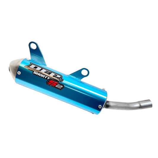 SPECIAL ORDER DEP Pipes FANTIC XX 250 22-ON YZ250 02-ON SHORTY BLUE  SILENCER DEPY2222 