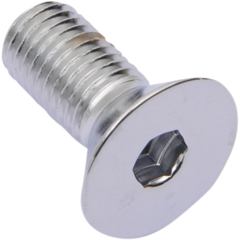 DRAG SPECIALTIES FLAT HD SCREW(10)5/16-24*1 CY-CHROME MPB583