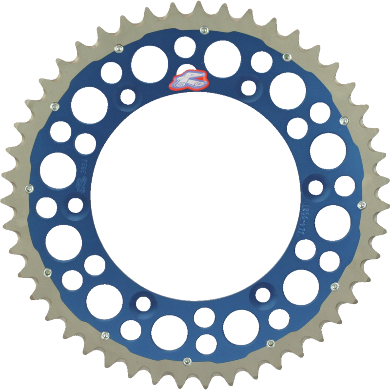 RENTHAL RENTHAL TWINRING SPROCKET 1500-520-49GP BLUE 1500-520-49GPBU