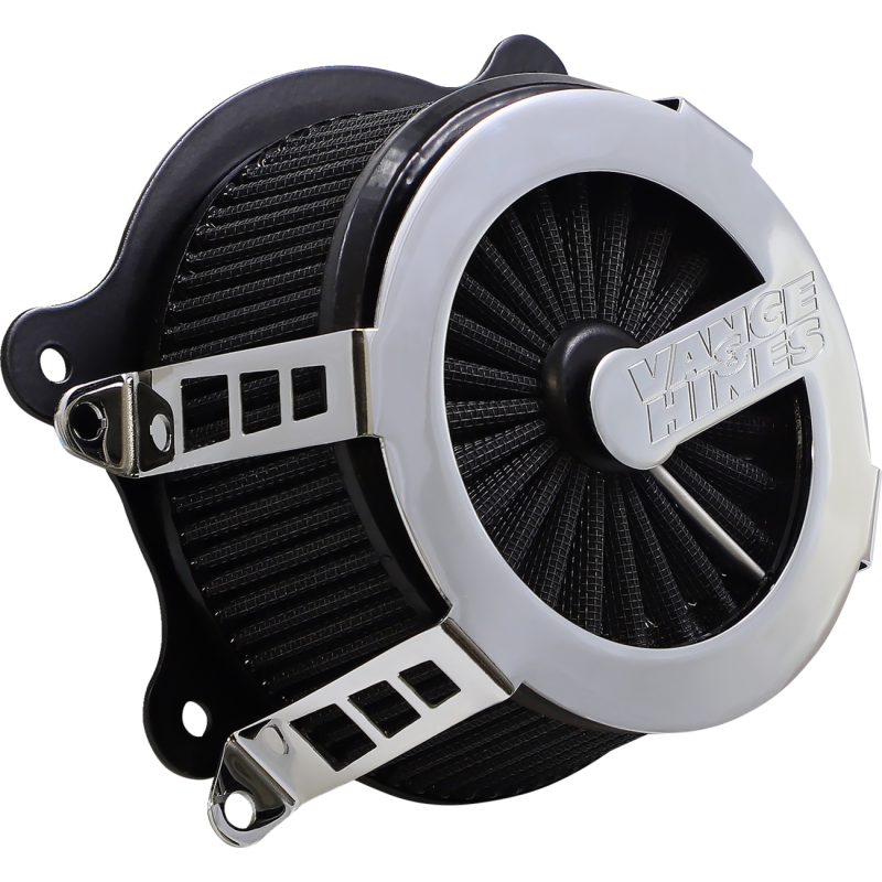 VANCE & HINES M8 AIR CLEANER V02 CAGE F CHR 70356