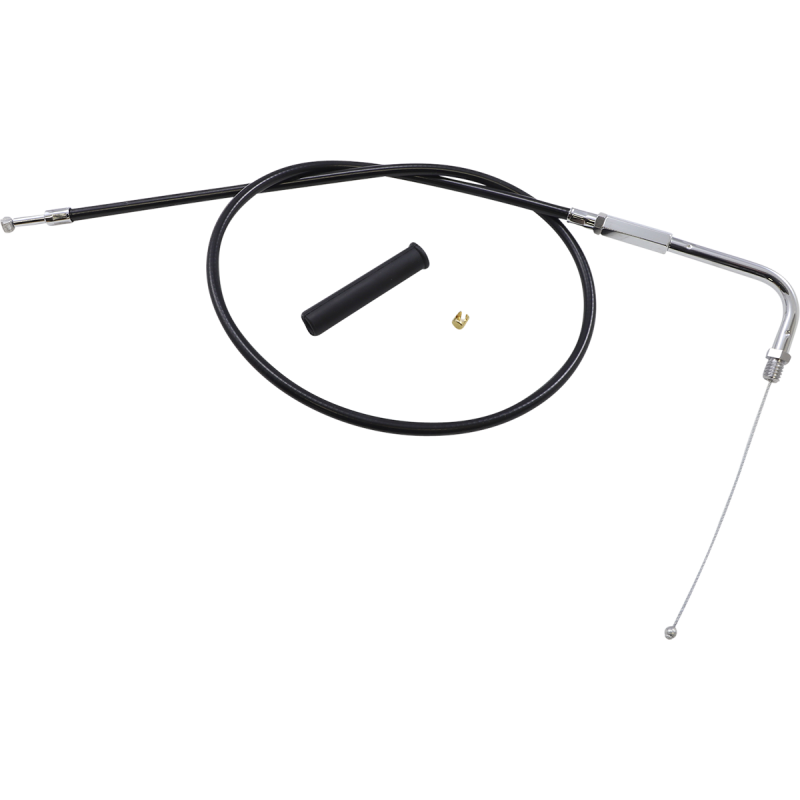 DRAG SPECIALTIES BLACK ST THROTTLE CABLE 4330200B