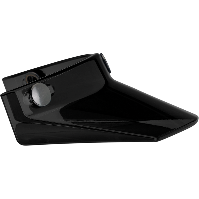 BILTWELL VISOR MOTO 3SNAP BLK 2002-561