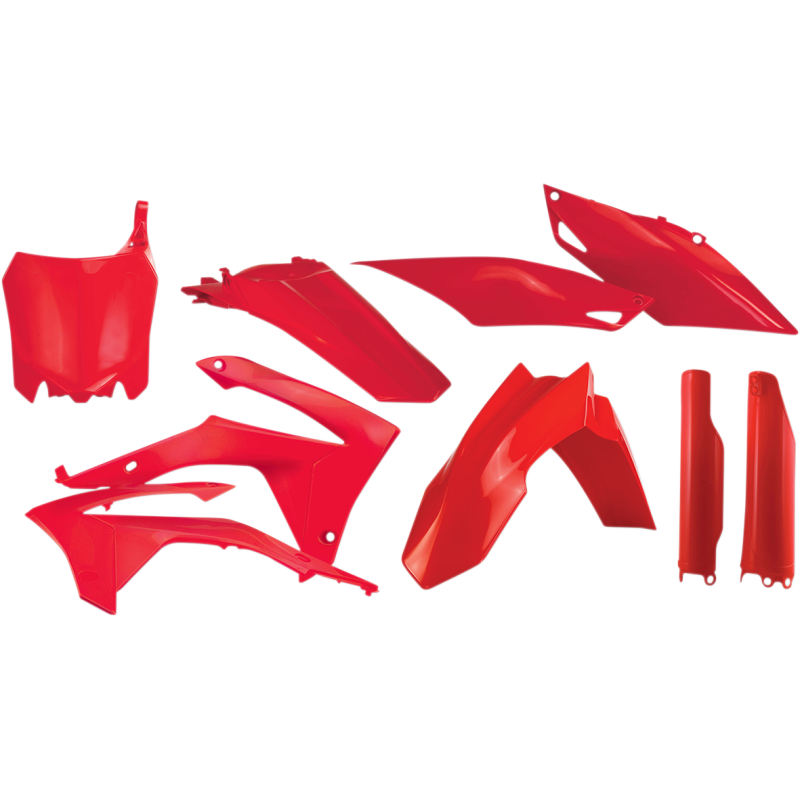 ACERBIS PLASTIC KIT- FULL CRF250R:14-17, CRF450R:13-16 RED 2314410227