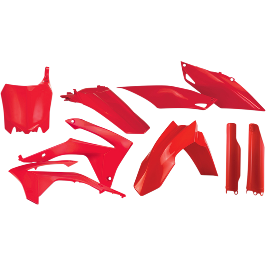 ACERBIS PLASTIC KIT- FULL CRF250R:14-17, CRF450R:13-16 RED 2314410227
