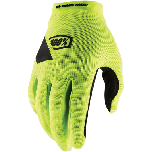 100% RIDECAMP GLOVE FLUO YELLOW SM 10011-00010