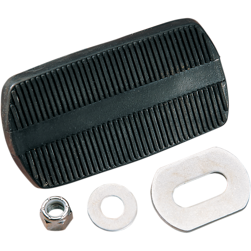 DRAG SPECIALTIES 65-E87 FLST REAR BRK PEDAL PAD DS-241053