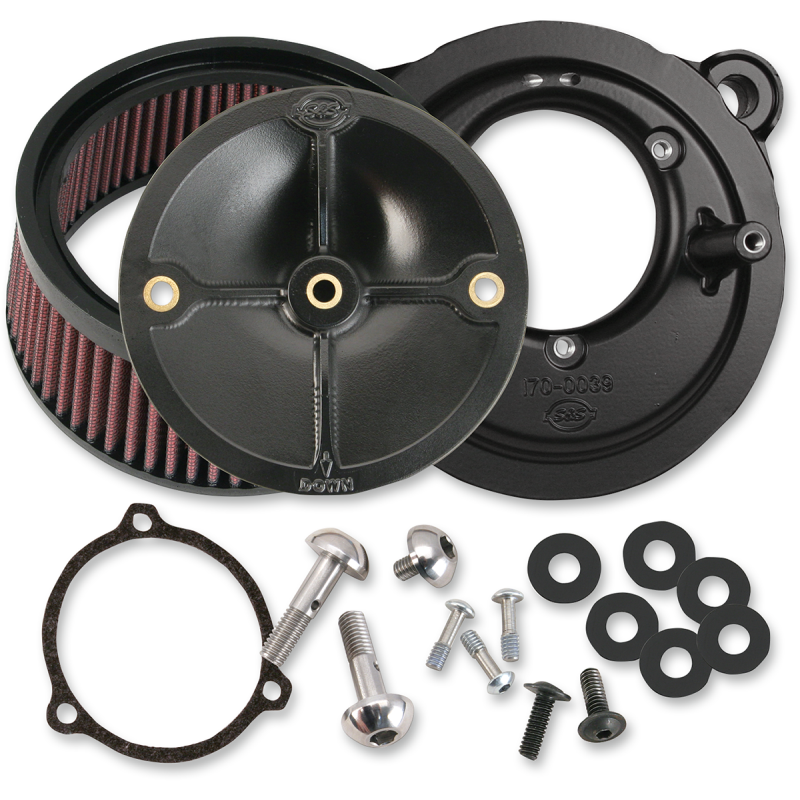 S&S CYCLE 07-16 FLHT STEALTH A/C F/ 58MM BODY 170-0164