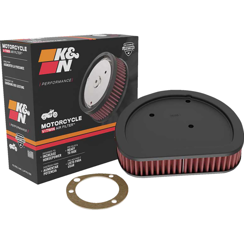 K & N AIR FILTER HARLEY TWIN CAM/01-12 SOFTAIL 1999-2013 HD-1499