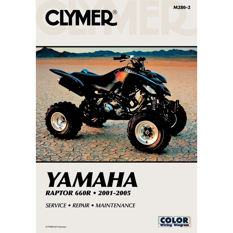CLYMER 01-05 YAMAHA RAPTOR 660R MANUAL CM2802