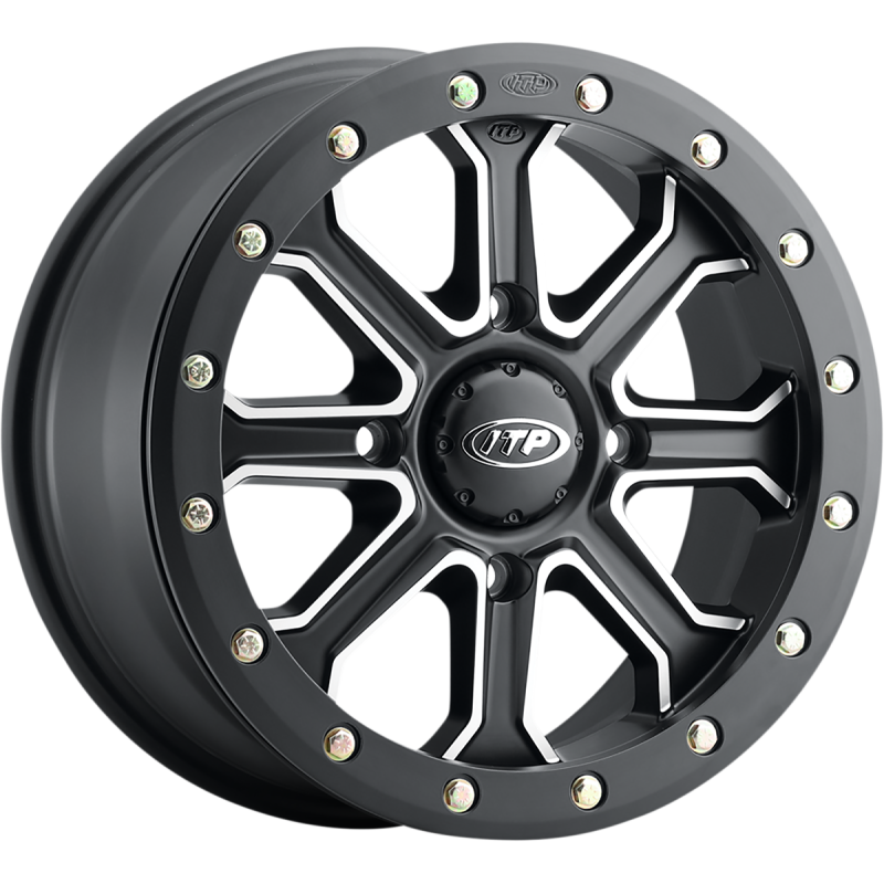 ITP INERTIA BEADLOCK 15X7 4/137 6+1 (+50MM) MATTE BLK MACHINED 1522528727B