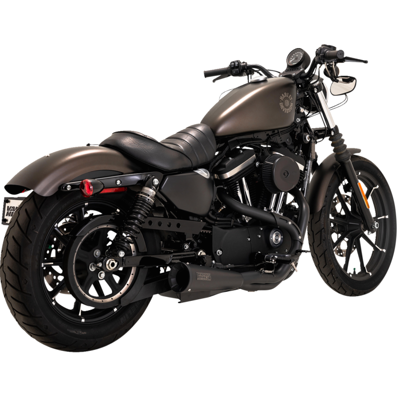 VANCE & HINES UPSWEEP EXHAUST 2:1 SS BLACK 14-22 XL 47328