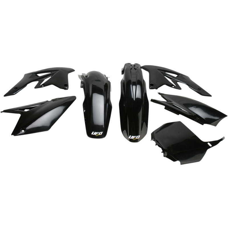 UFO RMZ250 07-08 UFO BODY KIT BLACK SUKIT407-001