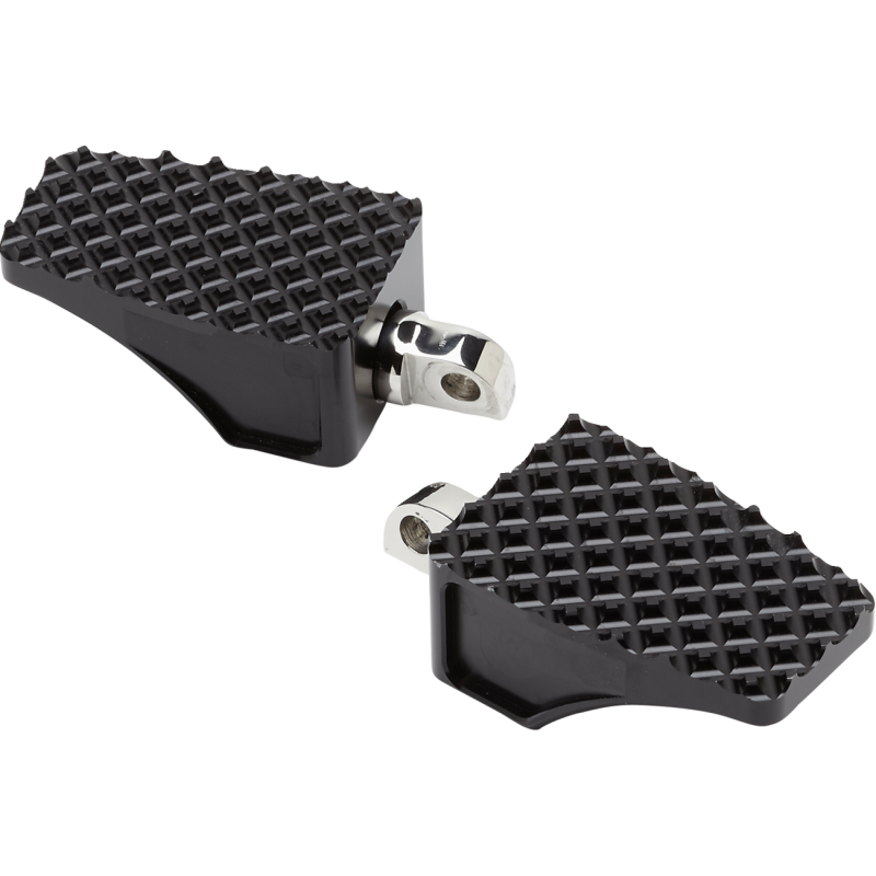 LA CHOPPERS FOOTPEGS PERF M8ST BLK LA-P100-01B
