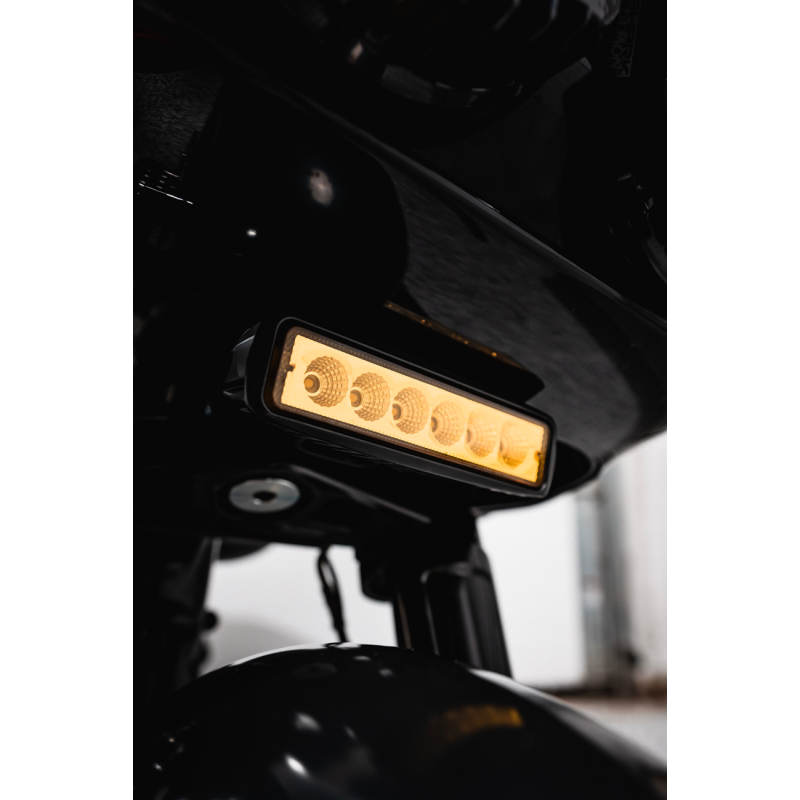 CUSTOM DYNAMICS LIGHT BAR LED YELLOW ROAD GLIDE RG-LB-Y-KIT