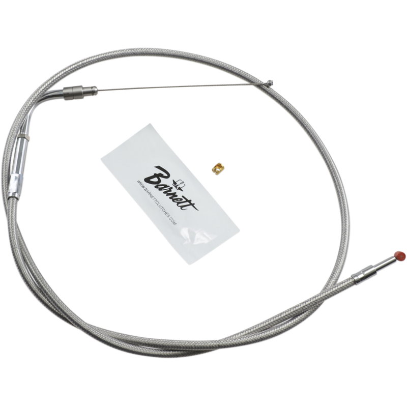 BARNETT 01-15 S/TAIL CARB/EFI S/S THROTT CBL +6 102-30-30012-06