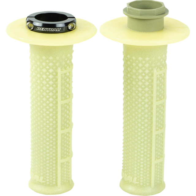 RENTHAL MX R-WORKS LOCK-ON GRIP ARAMID TAPERED/HALF WAFFLE G240