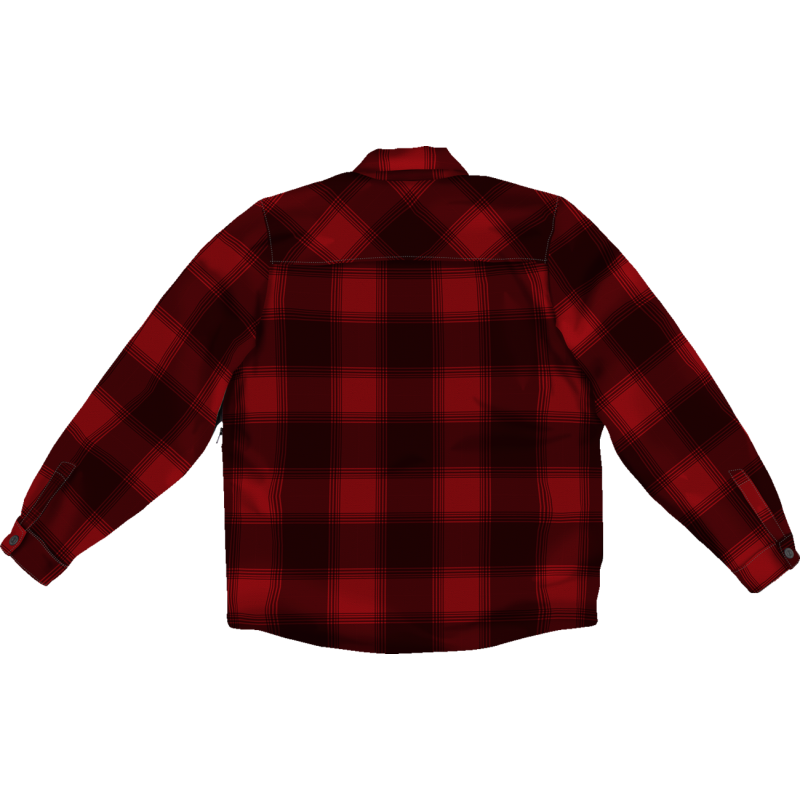 ICON FALLBLOCK CX FLANNEL RED 3XL 2820-6979
