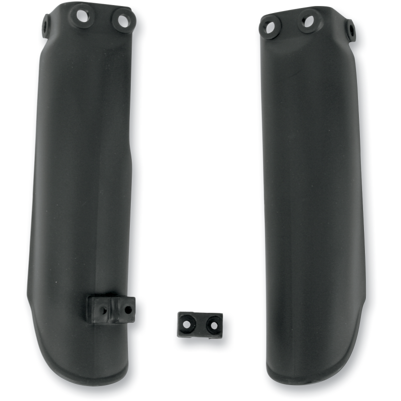 UFO KTM65 09 FORK SLIDER PROTECTORS BLACK KT04011-001