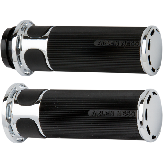 ARLEN NESS GRIPS SLOT TRACK   H-D CBL LONG CHR 07-300