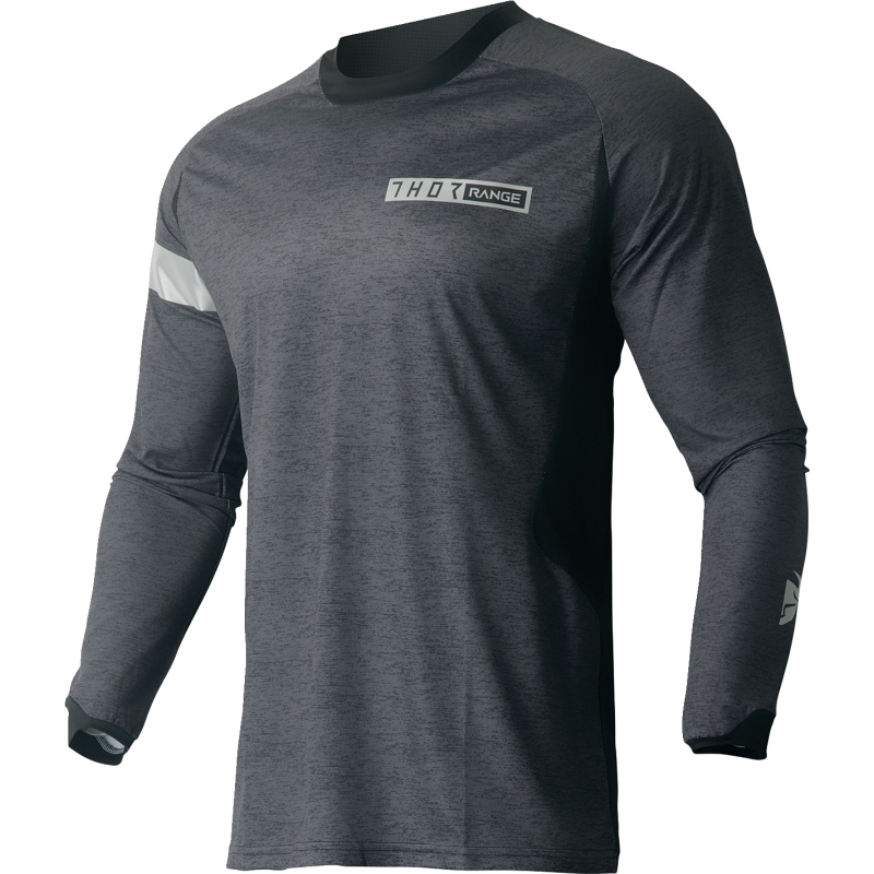 THOR RANGE JERSEY BK/HEATHR LG 2910-7478