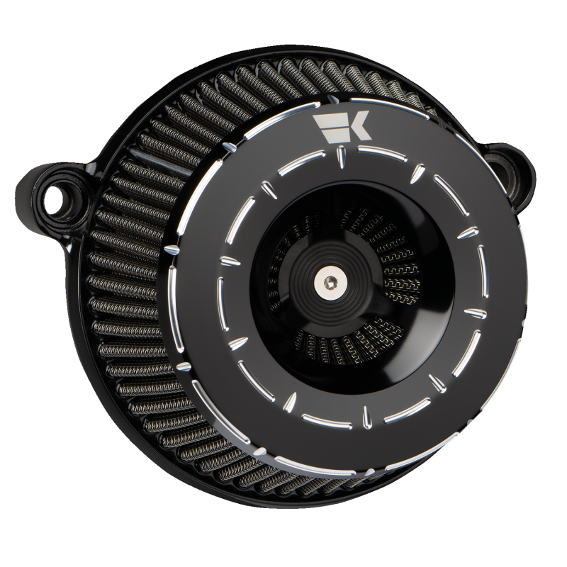 KHROME WERKS INSTIGATOR AIR CLEANER - TRACER - BLACK - TWIN CAM 250210