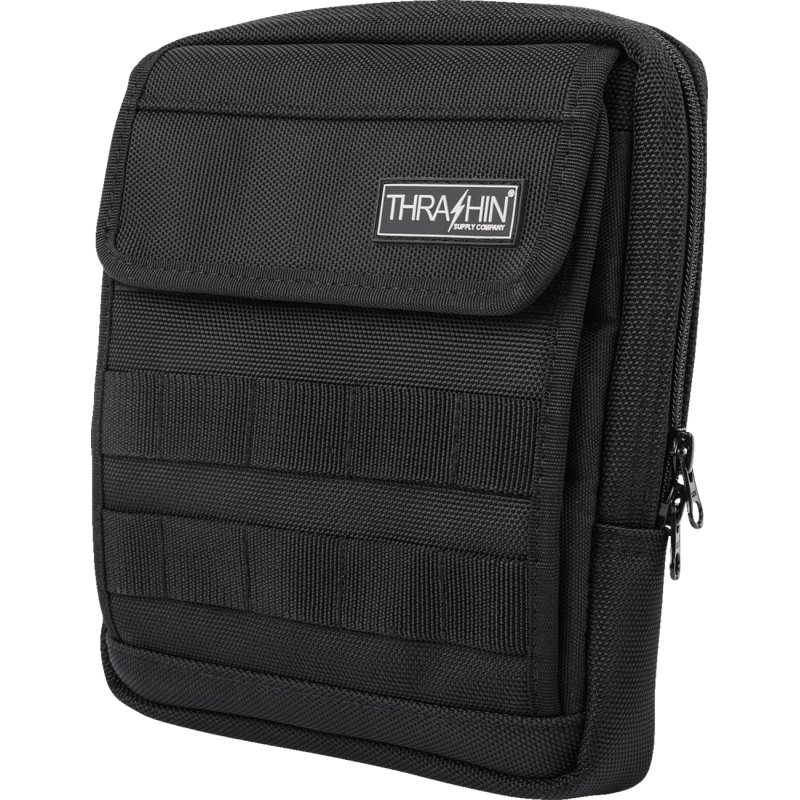 THRASHIN SUPPLY CO. BAG HANDLEBAR SLIM BLACK THB-0020