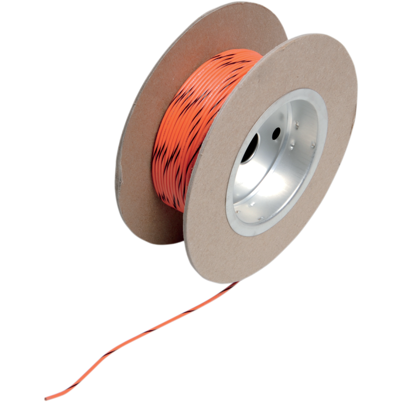 NAMZ WIRE 18G 100' ORG/BLK NWR-30-100