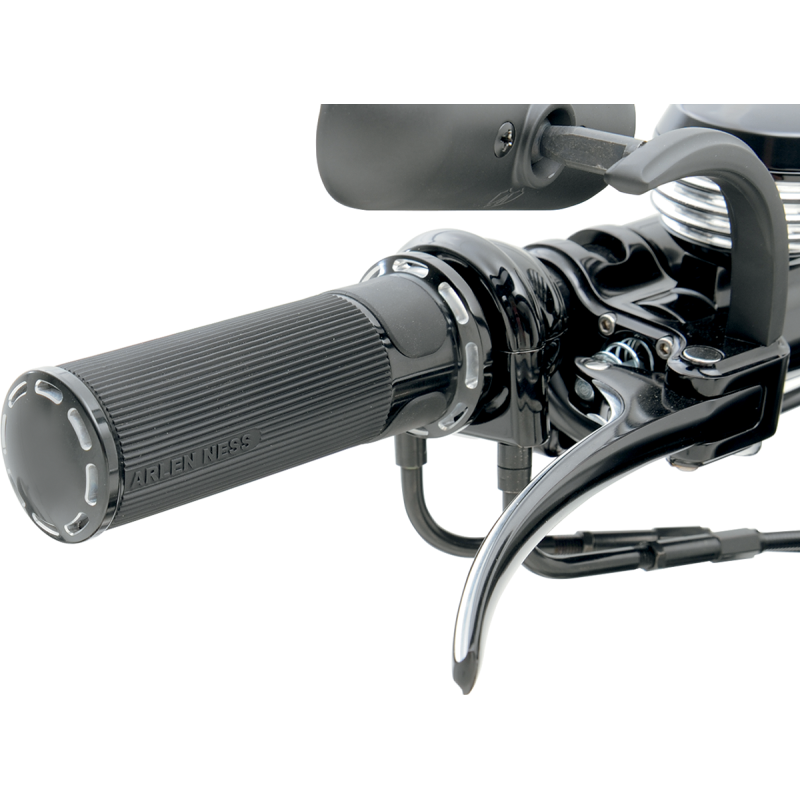 ARLEN NESS GRIPS SLOT TRACK H-D CBL LONG BLK 07-301
