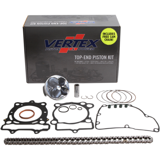 VERTEX CAST TOP END PISTON KIT VTK23375B-2