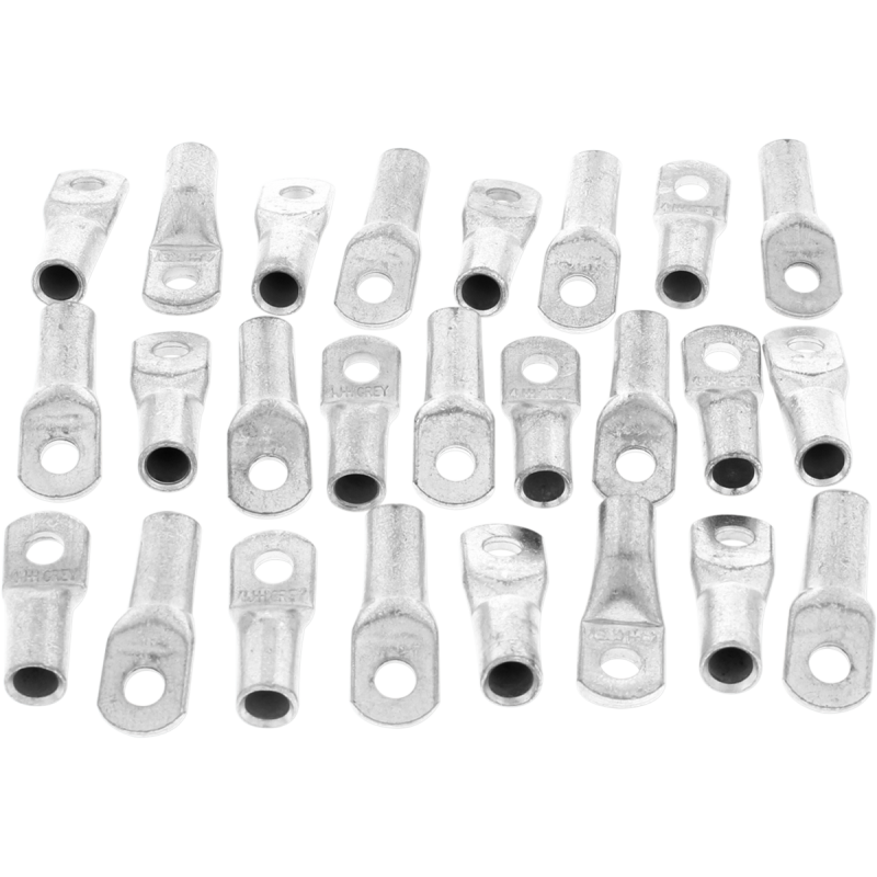 DRAG SPECIALTIES 1/4" BATTERY CABLE TERMINALS 25PK 99-1007