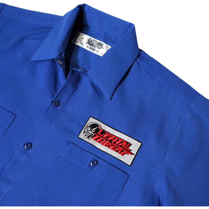 LETHAL THREAT SHIRT EYEBALLOS BLUE XL DG60143XL
