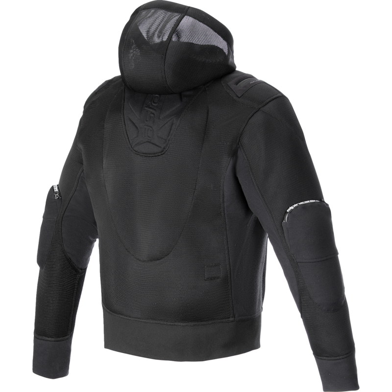 ALPINESTARS (ROAD) MFLW AIR TECH HOODIE BLK 2X 4202524-1100-2X