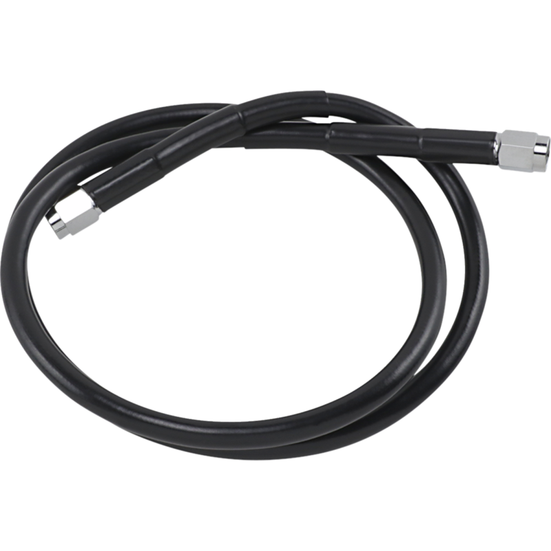 DRAG SPECIALTIES BLACK S/S BRAKE LINE 36" 836-BLK