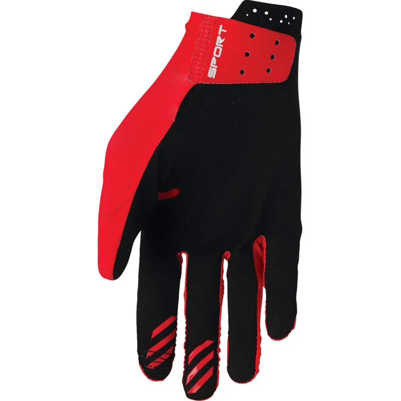 THOR SPORTMODE ICONIC GLOVE RED MD 3330-8014