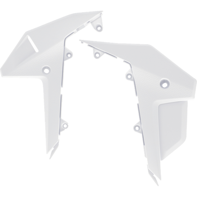 ACERBIS SIDE PANELS- LOWER CRF250R/RX, CRF450R/RX:25 WHITE 2986020002