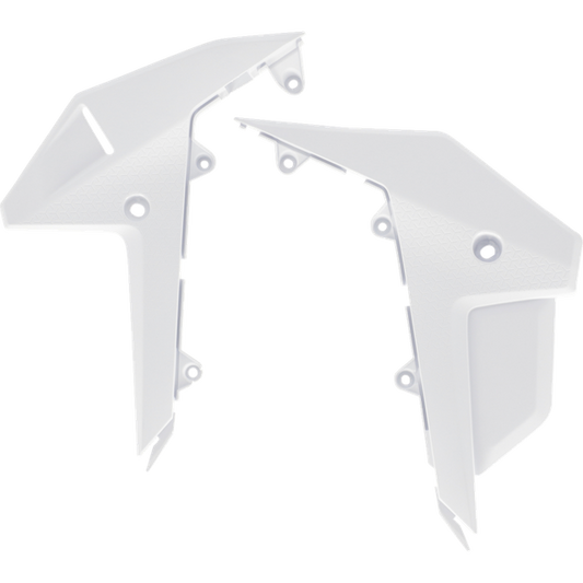 ACERBIS SIDE PANELS- LOWER CRF250R/RX, CRF450R/RX:25 WHITE 2986020002