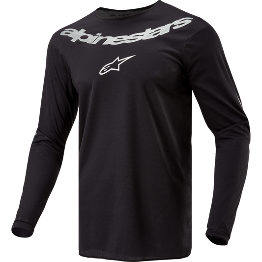 ALPINESTARS JERSEY F-GRAPH BLK/SILV S 3763824-119-S