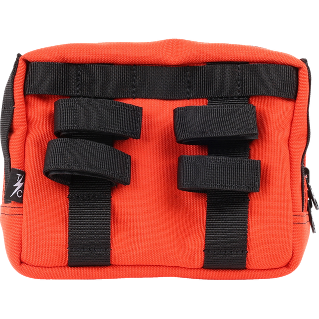 THRASHIN SUPPLY CO. BAG HANDLEBAR TSC ORANGE THB-0025