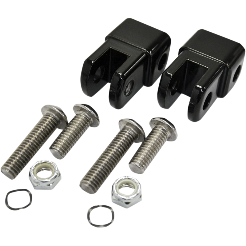 LA CHOPPERS ADAPTERS FOOTPEG MALE BK LA-7202-01B