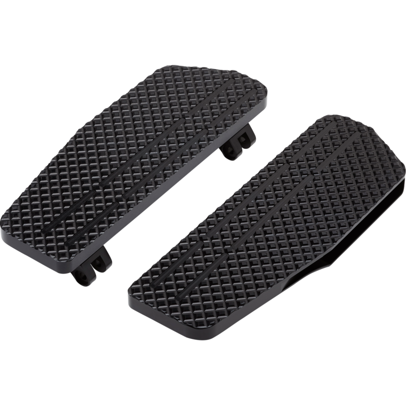 LA CHOPPERS FLOORBOARD PERF BLK LA-P101-00B
