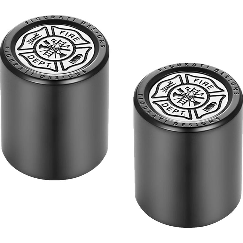 FIGURATI DESIGNS ND MAG DOCKING COVERS BLACK WITH MALTESE CROSS 25.2X32MM FD74-DC-25.2/32-BLK