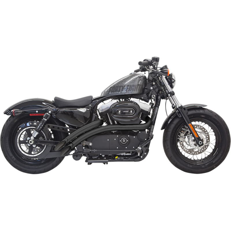 BASSANI XHAUST 14-22 XL SWEEPER RADIUS 2:2 FS BLK/BLK 1X2FB