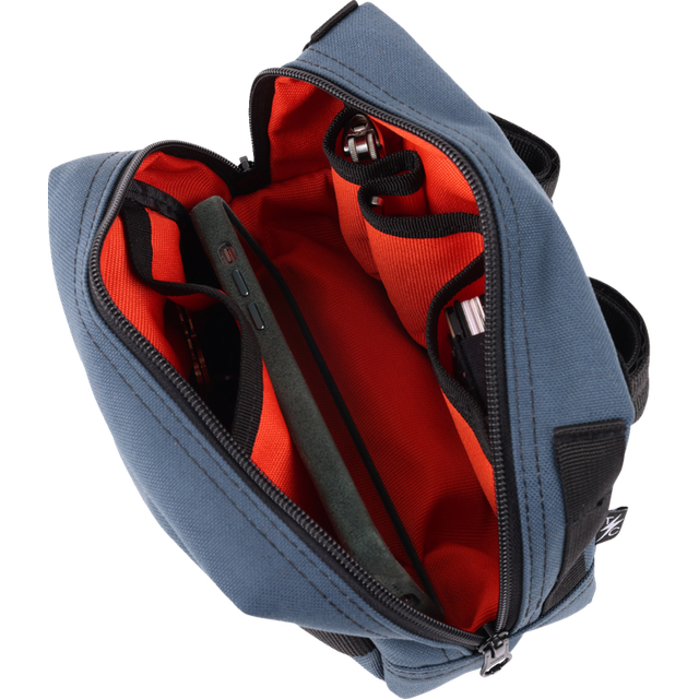 THRASHIN SUPPLY CO. BAG HANDLEBAR TSC BLUE THB-0023