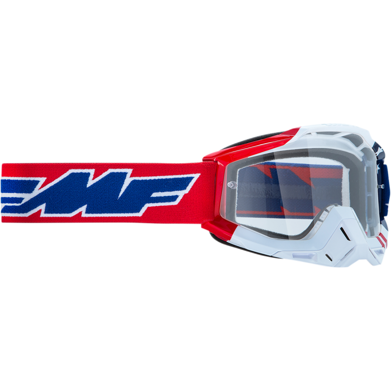 FMF FMF POWERBOMB GOGGLE US OF A - CLEAR LENS F-50036-00006