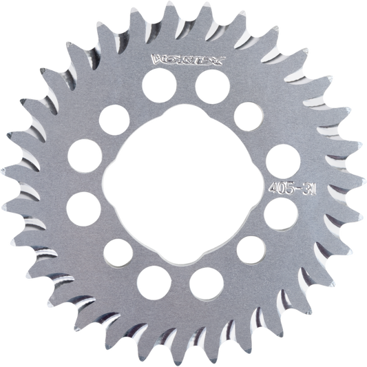 VORTEX SPROCKET VORTEX ALUM REAR 420-31 TOOTH SLVR 405-31
