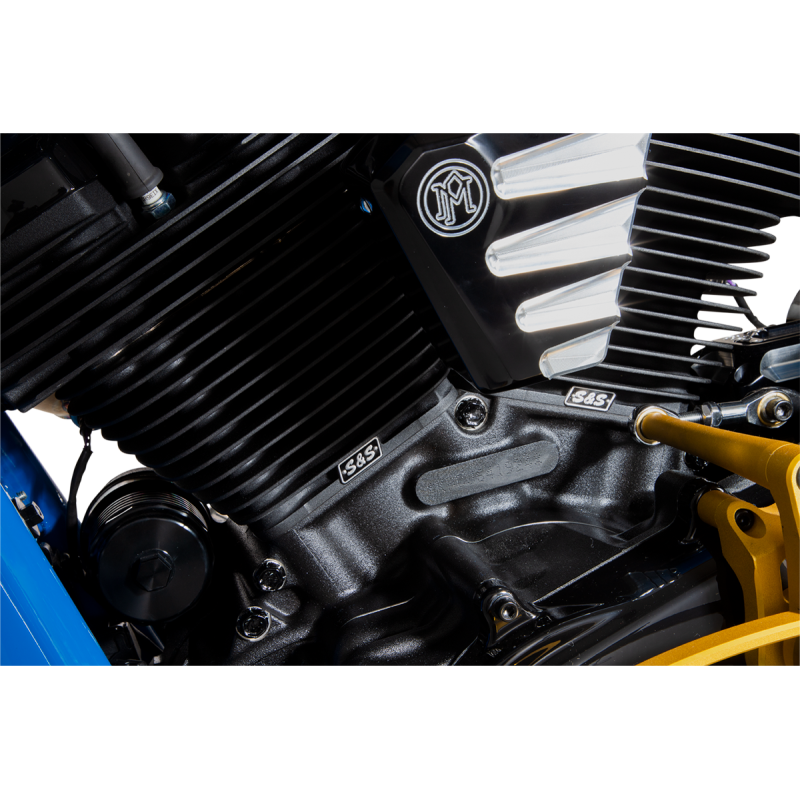PC RACING FLO FILTER SPIN ON ANODIZED BLK PCS4B
